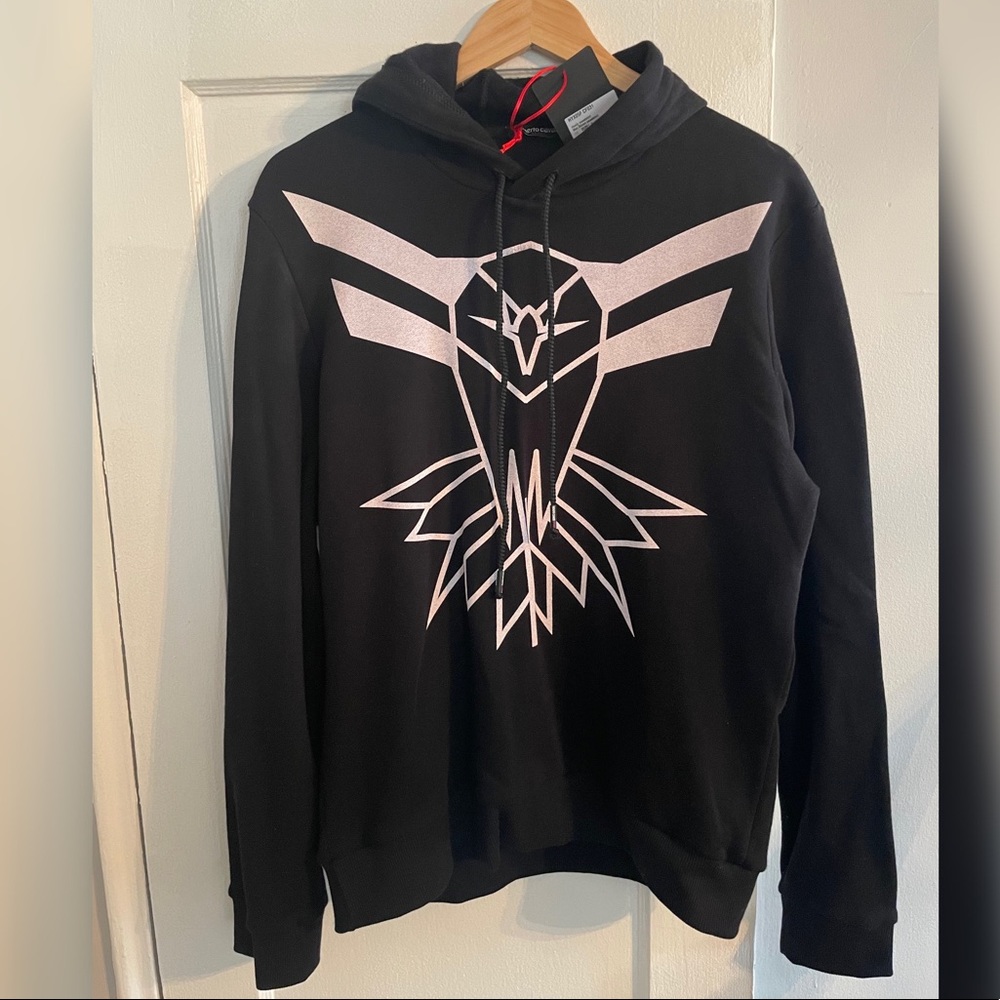 Brand New Roberto Cavalli Hoodie Sweatshirt sz XL